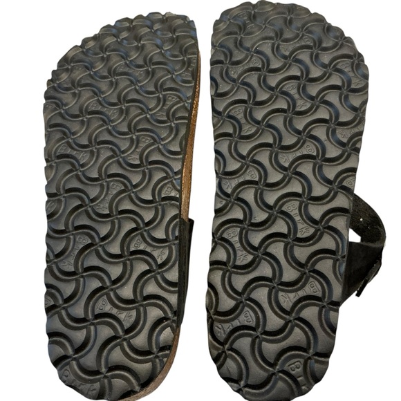 Birkenstock Gizeh braided black oiled leather sandals women’s 40/9 - Picture 9 of 14